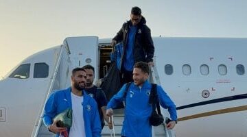 بعثة بيراميدز تصل المغرب استعدادا للقاء العودة أمام الجيش الملكى بدورى الأبطال