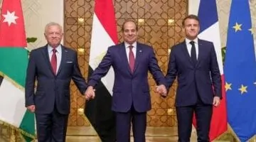 تفاصيل مناقشة قادة مصر وفرنسا والأردن مع ترامب حول وقف إطلاق النار بغزة