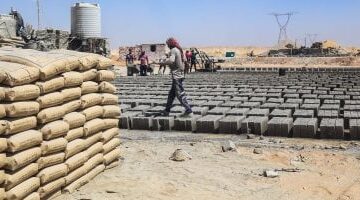 سعر الأسمنت اليوم الخميس 17 -4 -2025.. الطن بـ3350 جنيها