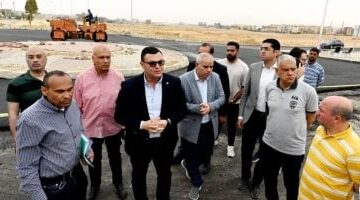 وزير الإسكان يتفقد محطة رفع المياه والبنية الأساسية بمدينة بدر