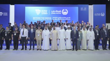 سيف بن زايد يدشن قمة الشرطة العالمية بدبي
