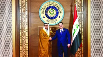 منصور بن زايد يمثل الرئيس في القمة العربية ببغداد