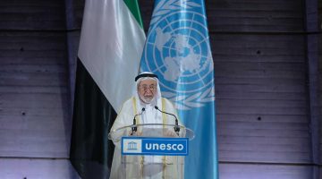 حاكم الشارقة يحصل على تكريم مميز من اليونسكو