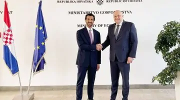 الإمارات وكرواتيا تبحثان تعزيز التعاون الاقتصادي