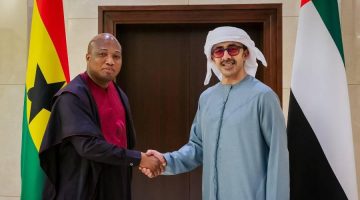 UAE and Ghana Foreign Ministers Discuss Bilateral Ties