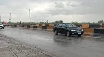 أمطار غزيرة تهطل على الدقهلية وسط غيوم كثيفة.. شاهد الفيديو!