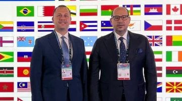 أمير عبد الجواد يتولى منصباً نائباً لرئيس الاتحاد العربي للرياضات المائية