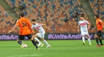 ناصر منسي يقود هجوم الزمالك ضد البنك الأهلي في دوري نايل
