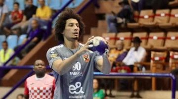 انتصار الأهلي الساحق على فانز الكاميروني 39-18 يؤهله لربع نهائي كأس أفريقيا لليد!