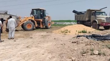 جهاز مدينة برج العرب الجديدة ينفذ حملة إزالة مخالفات بناء وإشغالات في مناطق متعددة