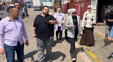 فريق الرقابة على الصادرات يفحص فرع الدخيلة لتسريع إجراءات الإفراج