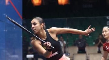هانيا الحمامي تتأهل لمواجهة نارية مع نوران جوهر في نصف نهائي بطولة العالم للسكواش