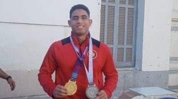يحيى الجمل يتوج بطل أفريقيا للمصارعة.. ذهبية المغرب هدية لمصر والأولمبياد الهدف القادم!