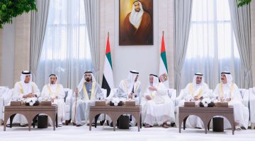 التقاء أخوي: لحظات مميزة بين حكام الإمارات بمناسبة عيد الأضحى المبارك