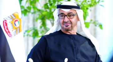 رئيس الدولة يُرسل رسالة خطية إلى رئيس وزراء كندا عبر عبدالله بن زايد