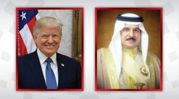 الملك يعبّر عن تمنياته بالشفاء العاجل للرئيس الأمريكي وزوجته