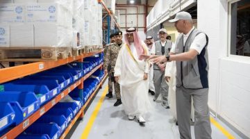 نائب أمير مكة يطلع على تجهيزات مستشفى القوات المسلحة في منى