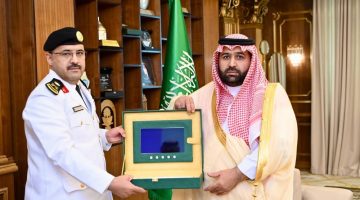 أمير جازان يستعرض التقرير السنوي لقوات حرس الحدود