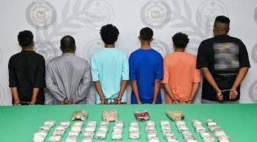 القبض على 6 أفراد بتهمة ترويج الحشيش و7084 قرصاً في الليث