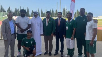 الصقر يرفع كأس الانتصار لأبطال أخضر ألعاب القوى في تونس