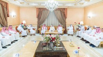 أمير الشرقية ونائبه يُعبران عن تعازيهما الحارة لأسرة البسام