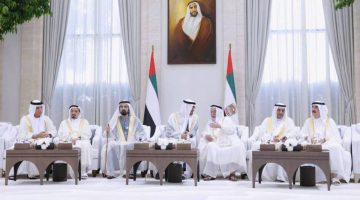 لقاء ودي مع إخواني حكام الإمارات احتفالاً بعيد الأضحى المبارك