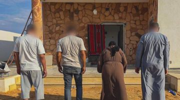 اللواء 444 يشن حملة مداهمة على وكر للممارسات غير الأخلاقية في طرابلس