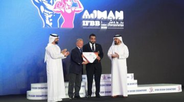 وليد عبدالكريم يحقق إنجازاً تاريخياً كأول إماراتي يحصل على دكتوراه في «بناء الأجسام»