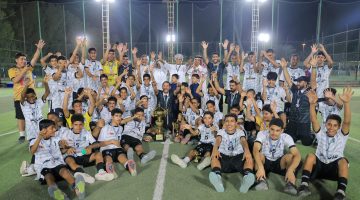أكاديمية الإبداع العمانية تتوج بكأس بطولة الفئات السنية في السعودية