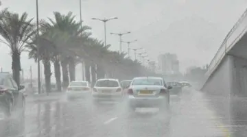 أمطار متوسطة تزين سماء منطقة جازان