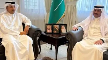 السفير السديري يجتمع مع وكيل وزارة المواصلات والاتصالات في البحرين لتعزيز التعاون