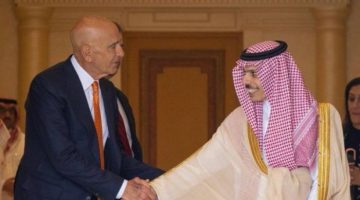 وزير الخارجية يعقد اجتماعا مع المبعوث الأمريكي الخاص لسوريا