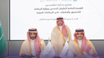 تنسيق مشترك بين الطيران المدني والرياضة للإشراف على الرياضات الجوية