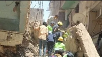 إنقاذ 9 أشخاص من تحت أنقاض عقارين منهارين في حدائق القبة والجهات المعنية تواصل البحث عن ناجين