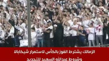 الزمالك يشترط الفوز بالكأس لاستمرار شيكابالا في الفريق - فيديو
