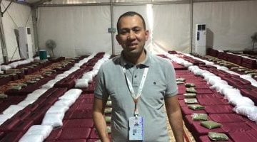 تليفزيون اليوم السابع يكشف عن المشاهد الأولى لمخيمات الحجاج المصريين في عرفات