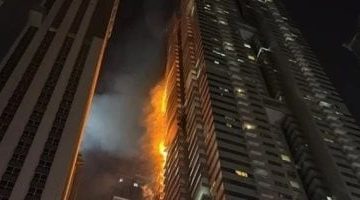 حريق ضخم يندلع في ناطحة سحاب بدبي تسكنها 4 آلاف شخص - فيديو وثائقي