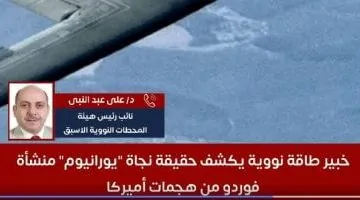 خبير نووي يوضح لماذا لم يتم استهداف مفاعل بوشهر الأكثر خطورة في إيران - شاهد الفيديو