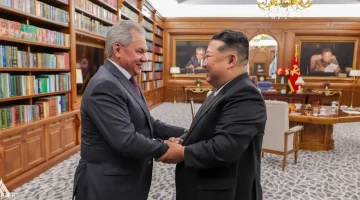 صياغة عنوان صحفي جذاب وواضح، يعبر عن المعنى الأصلي دون تغيير مضمونه: كيم يتعهد تقديم “دعم غير مشروط” لروسيا في حربها في أوكرانيا