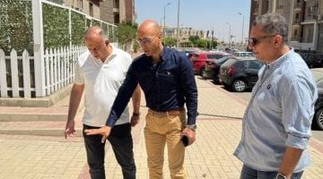 مسئولو المدن الجديدة يقومون بجولة لتفقد مشروعات الإسكان والخدمات والتطوير