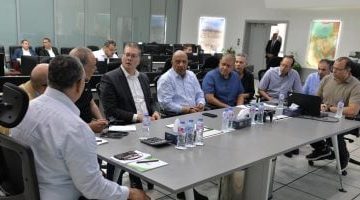 وزيرا الكهرباء والبترول يزوران مركز التحكم في الشبكة القومية للغاز