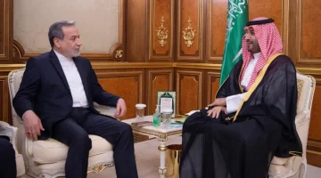 بن سلمان يستقبل عراقجي: المملكة تعزز جهود الحوار بين العراق والسعودية