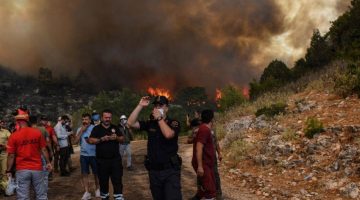 حرائق الغابات في تركيا تجبر 50 ألف شخص على النزوح