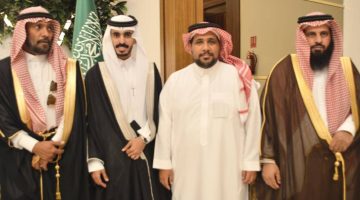 المرواني يحتفل بزواج سالم ويضيء ليالي الفرح في السعودية