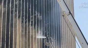 تصاعد الدخان إلى السماء: كل تفاصيل حريق سنترال رمسيس مع صور حصرية