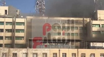 تفاصيل حريق سنترال رمسيس: جهود الحماية المدنية للسيطرة على النيران - فيديو