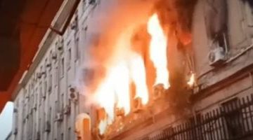 حريق ضخم في سنترال رمسيس يلتهم الأدوار السفلية وسط مشهد مروع - فيديو