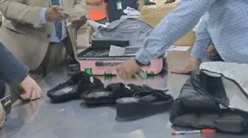 ضبط 3 آلاف دولار مهربة داخل "شبشب" في طرد قادم من المغرب – تفاصيل و فيديو